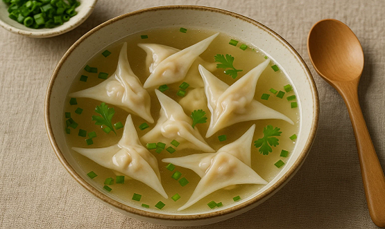 ما هي فطائر الونتون بشق الذيل – الوصفة، وتقنية الطي، وهل يمكن إنتاجها بكميات كبيرة؟